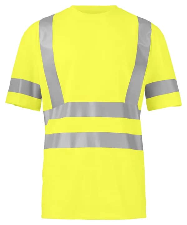 6030 T-SHIRT EN ISO 20471 KLASSE 2/3 - Gelb