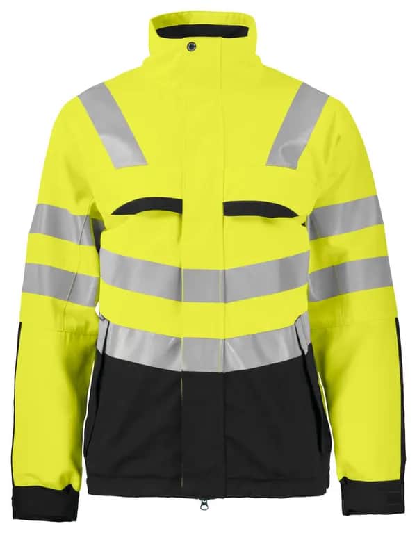 6415 JACKE EN ISO 20471 KLASSE 3/2 - Gelb/Schwarz