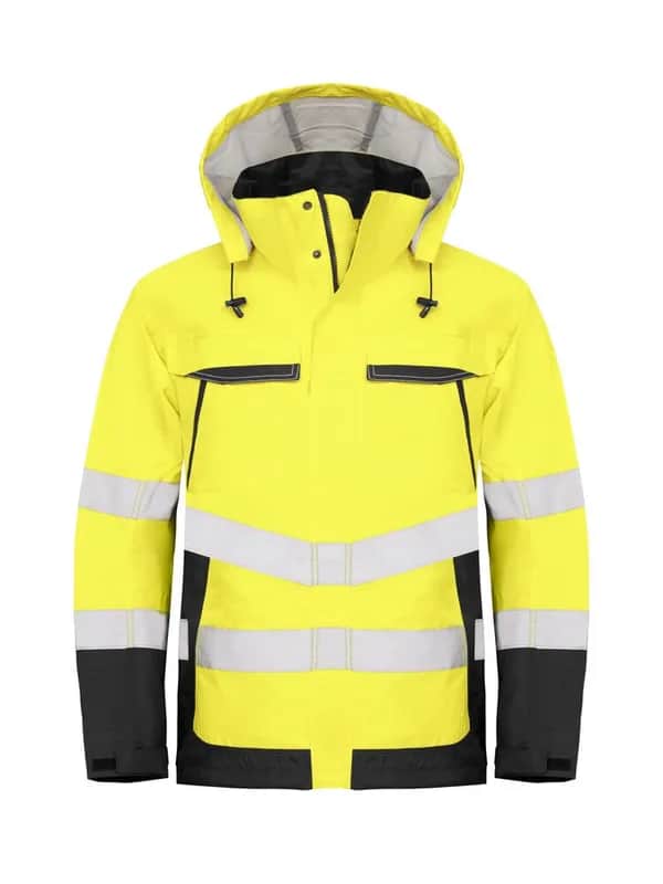 6440 FUNKTIONSJACKE EN ISO 20471 KLASSE 3 - Gelb/Schwarz