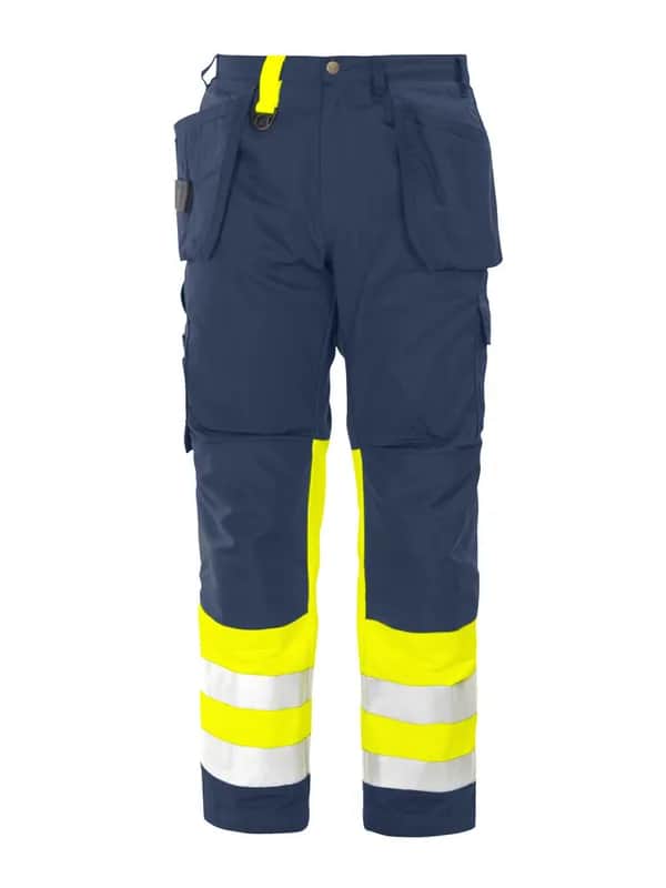 6502 ARBEITSHOSE EN ISO 20471 KLASSE 1 - Gelb/Marine