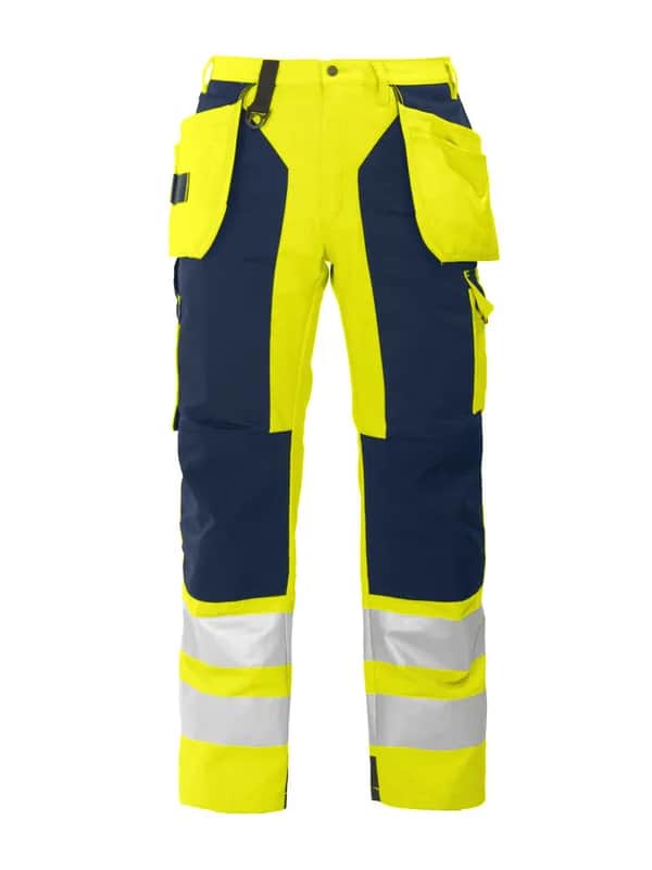 6506 ARBEITSHOSE EN ISO 20471 KLASSE 2 - Gelb/Marine