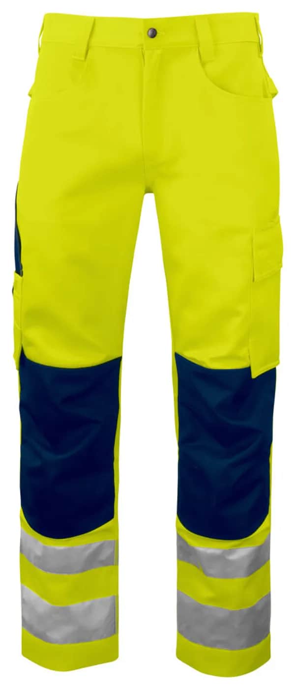 6532 ARBEITSHOSE EN ISO 20471 KLASSE 2 - Gelb/Marine