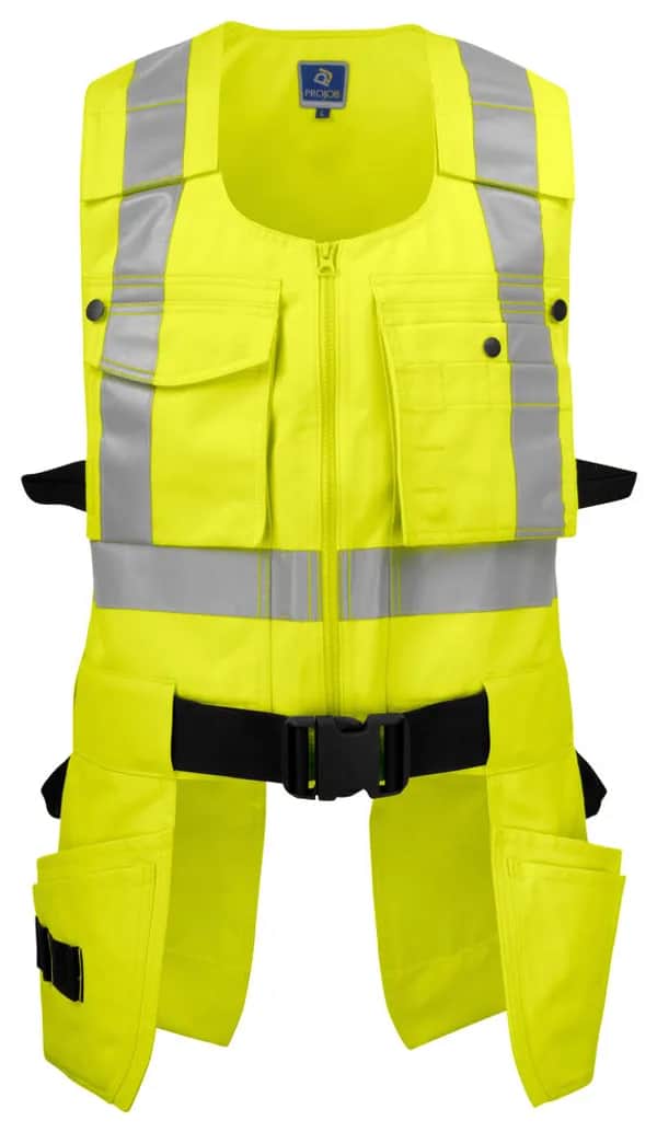 6704 WESTE EN ISO 20471 KLASSE 2 - Gelb