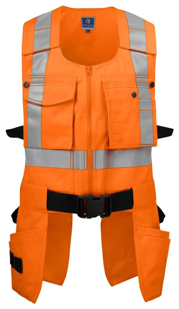 6704 WESTE EN ISO 20471 KLASSE 2 - Orange