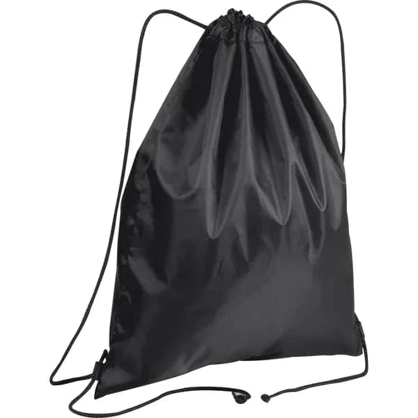 Gymbag aus recyceltem Polyester WANDA - schwarz