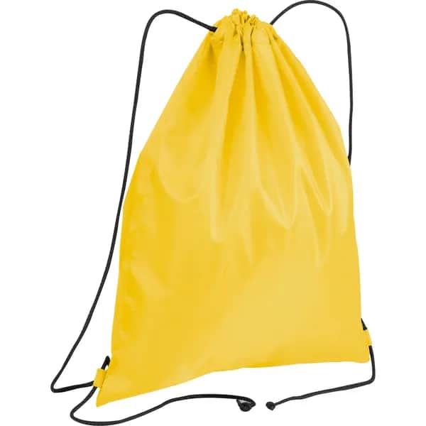 Gymbag aus recyceltem Polyester WANDA - gelb