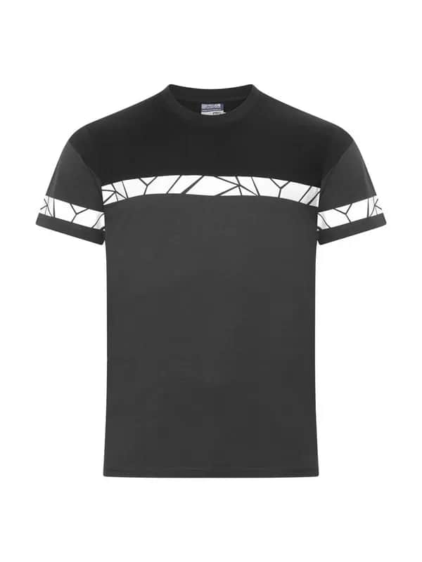 7001 T-SHIRT - Grau/schwarz