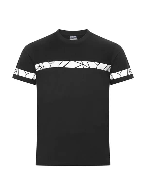 7001 T-SHIRT - Schwarz/schwarz