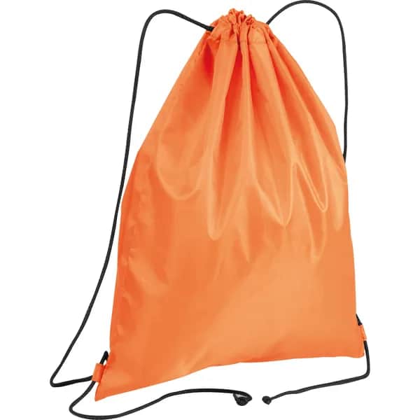 Gymbag aus recyceltem Polyester WANDA - orange