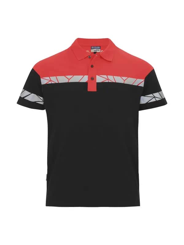 7003 PIQUE - Schwarz/rot