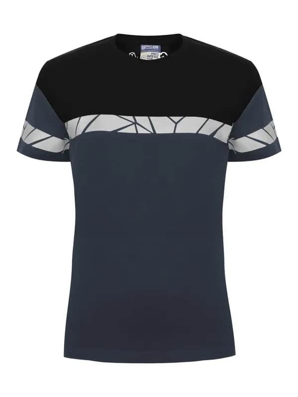 7005 T-SHIRT WOMEN - Marine/schwarz