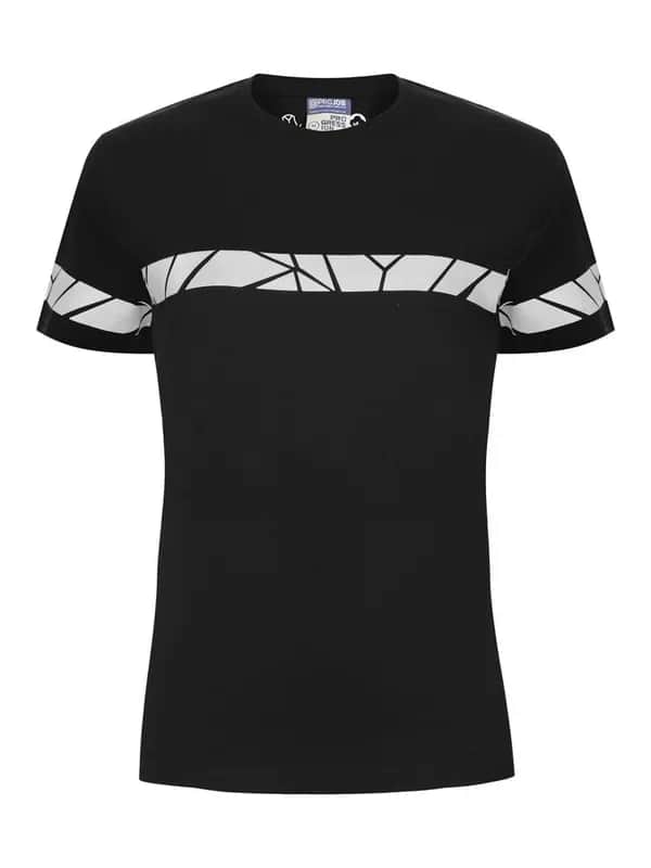 7005 T-SHIRT WOMEN - Schwarz/schwarz