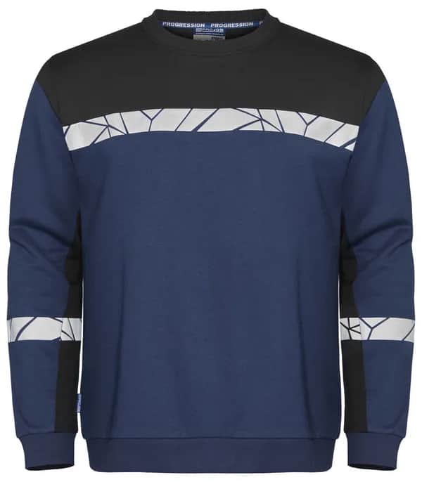 7101 SWEATSHIRT - Marine/schwarz