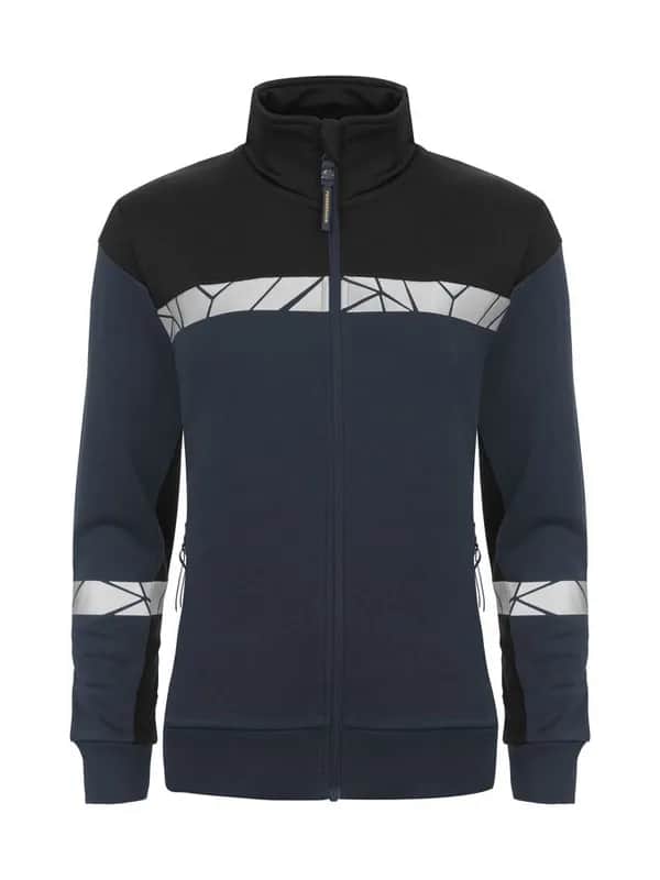 7105 DAMEN SWEATSHIRT - Marine/schwarz