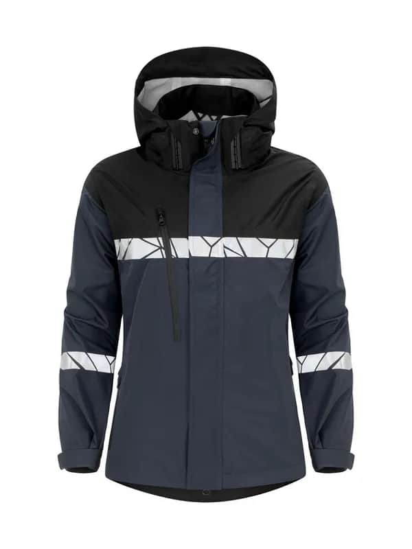 7419 DAMEN SHELL JACKE - Marine/schwarz