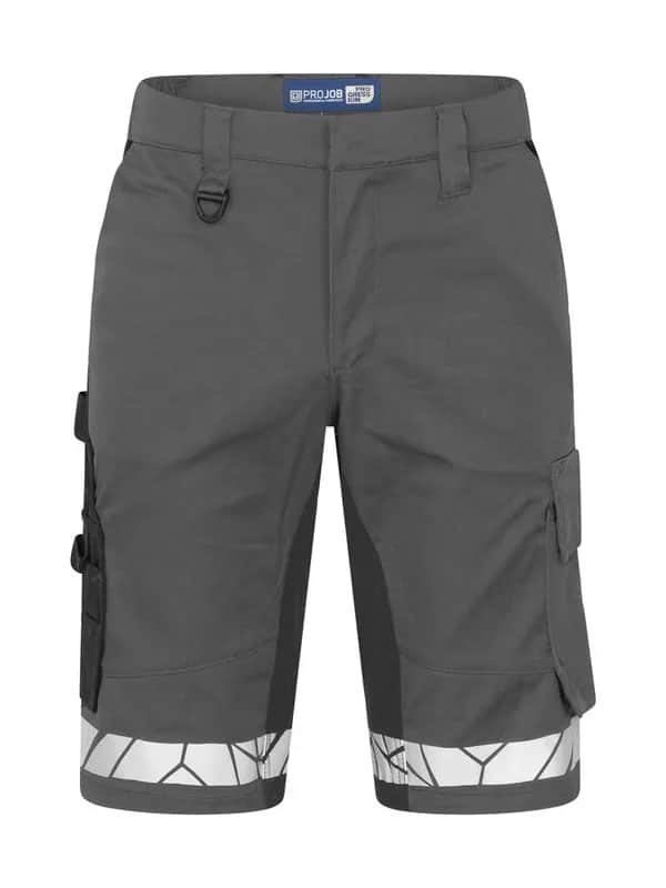 7510 ARBEITSKURZHOSE STRETCH - Grau/schwarz