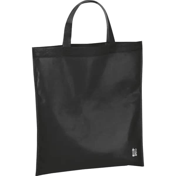 Einkaufstasche aus recyceltem Non Woven PELAGIA - schwarz