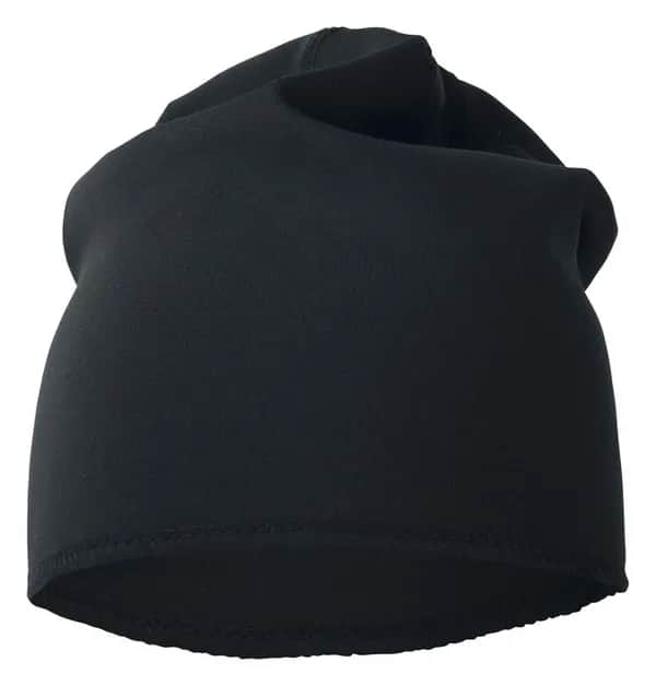 9046 MICROFLEECE MÜTZE - Schwarz