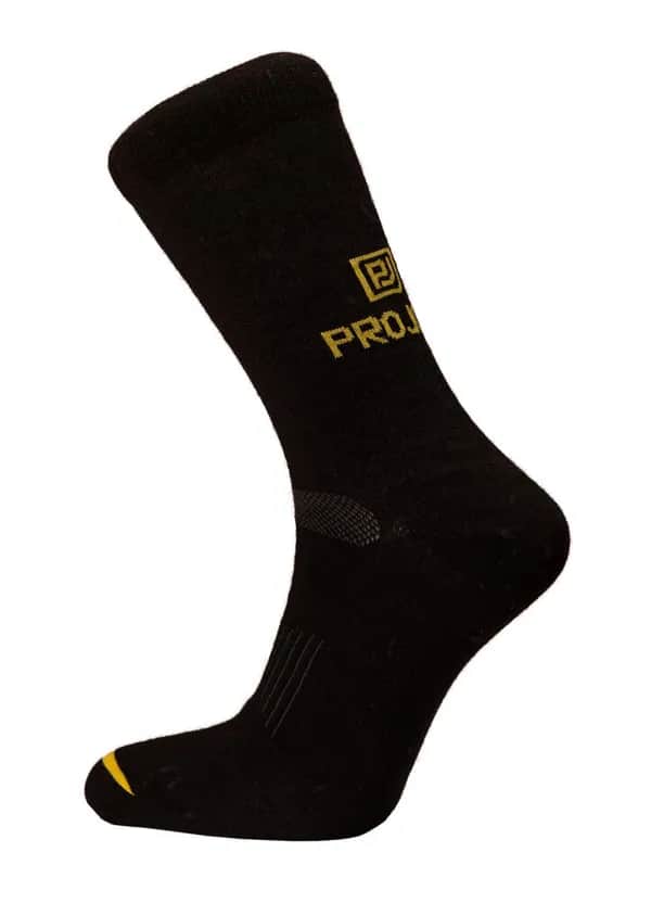 9091 DÜNNE WOLLSOCKEN - Schwarz