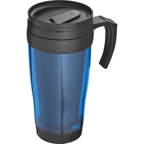 Isolierbecher aus Kunststoff, 400ml JOYCE - blau