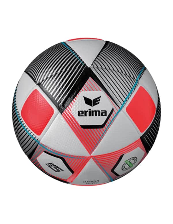 ERIMA HYBRID Match - silber/fiery-coral