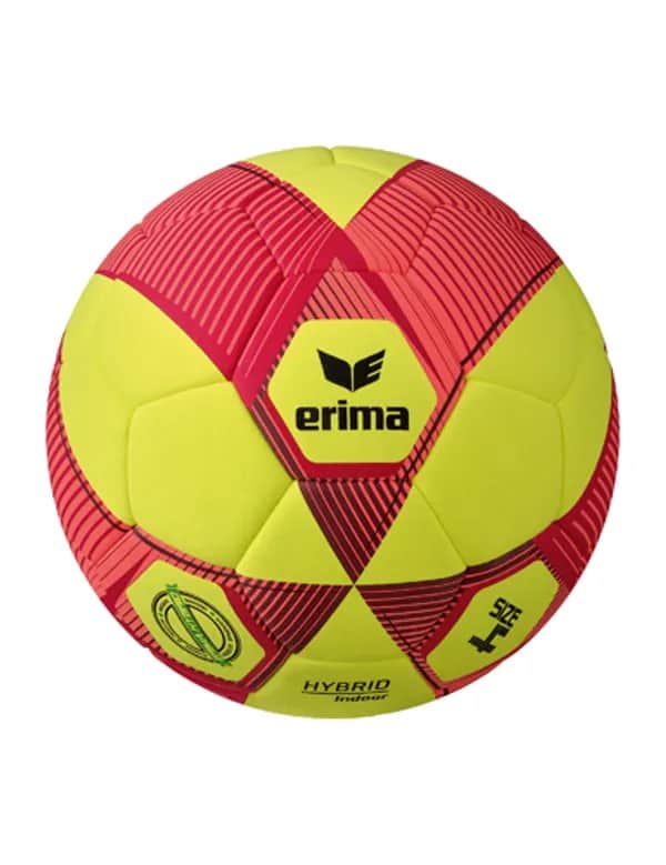 ERIMA HYBRID INDOOR - gelb/rot