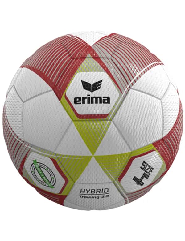 ERIMA HYBRID Training 2.0 - metallic red/silver/lime