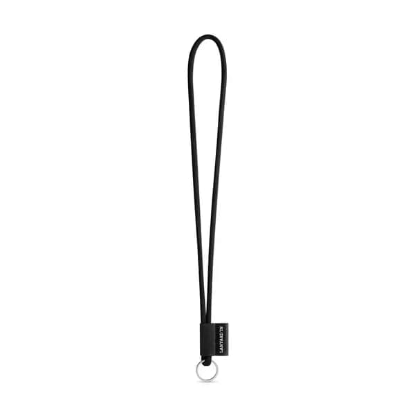 SET Lanyard TUBE Lang (Ø 7 mm) mit Ring Ø 32 mm - 75093 - Weiss