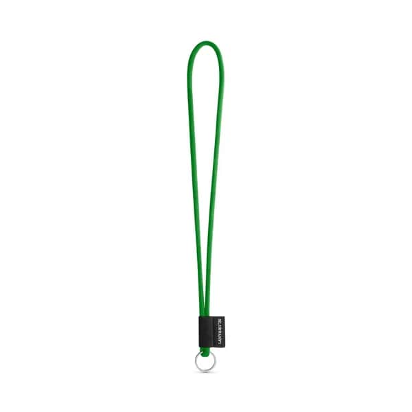 SET Lanyard TUBE Lang (Ø 7 mm) mit Ring Ø 32 mm - 307 - Grün