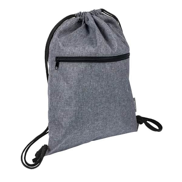 Sportbeutel PREMIUM - grau/schwarz