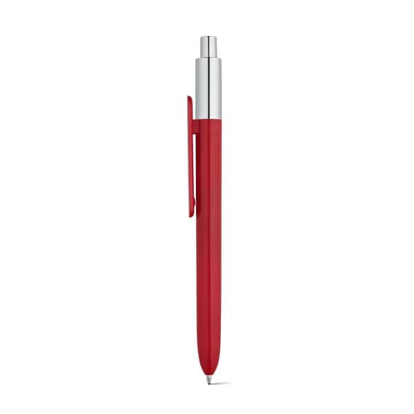 Kugelschreiber aus ABS - KIWU CHROME - Rot