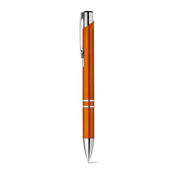 Kugelschreiber aus ABS mit Metallclip - BETA PLASTIC - Orange