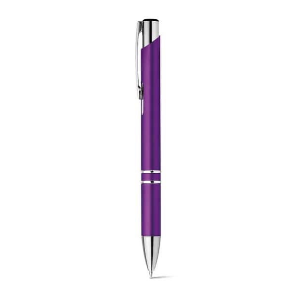 Kugelschreiber aus ABS mit Metallclip - BETA PLASTIC - Violett