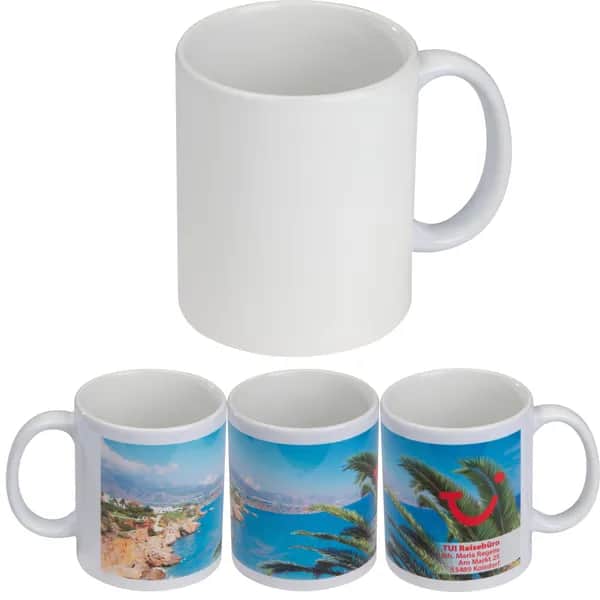 Sublimationstasse, 300ml SALVADOR - weiss