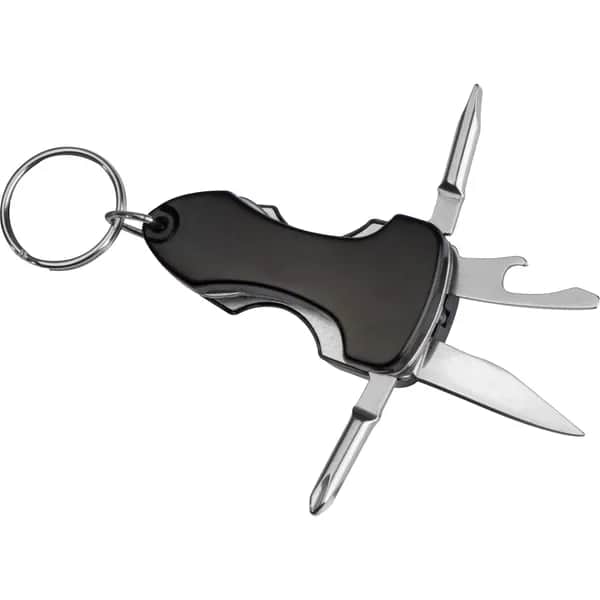 Multitool mit LED INGEBORG - schwarz