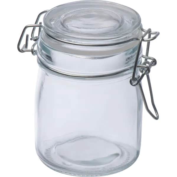 Verschließbares Aufbewahrungsglas, 150ml FABIO - transparent