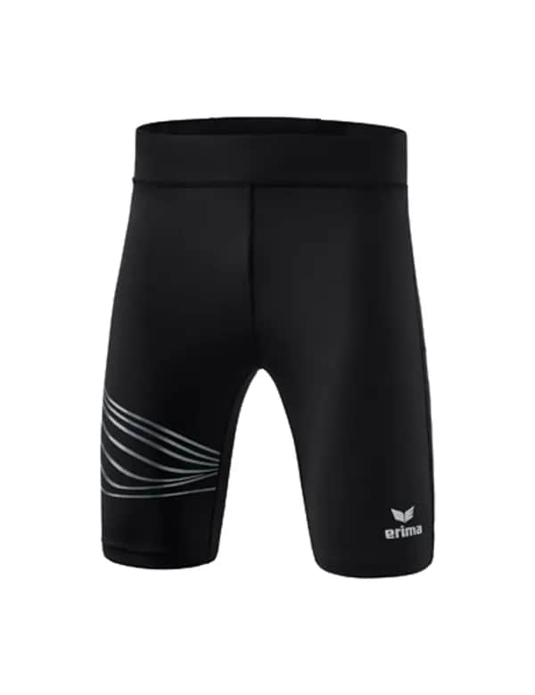 RACING Lauftight kurz - Kinder - schwarz
