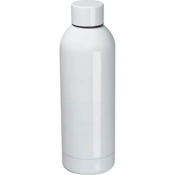 Sublimations Vakuum Edelstahlflasche 500ml SARA - weiss
