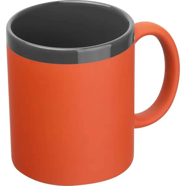 Keramiktasse 300ml  RONALD - orange