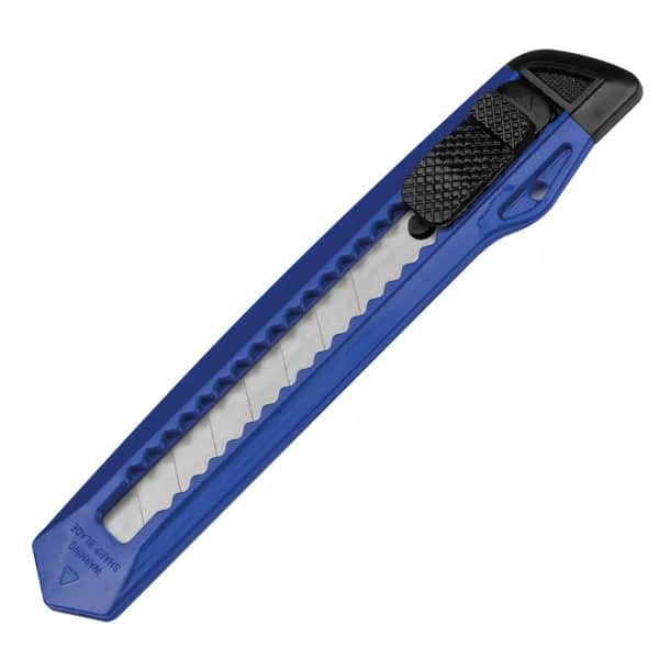 Kartonmesser aus Kunststoff INGO - blau