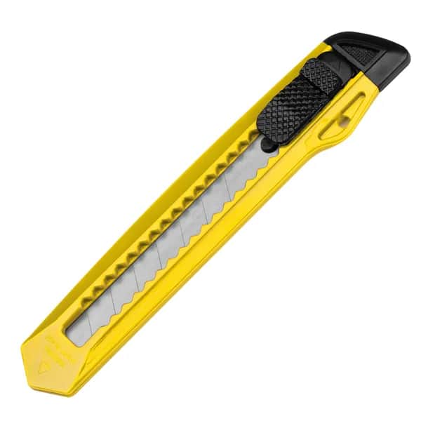 Kartonmesser aus Kunststoff INGO - gelb
