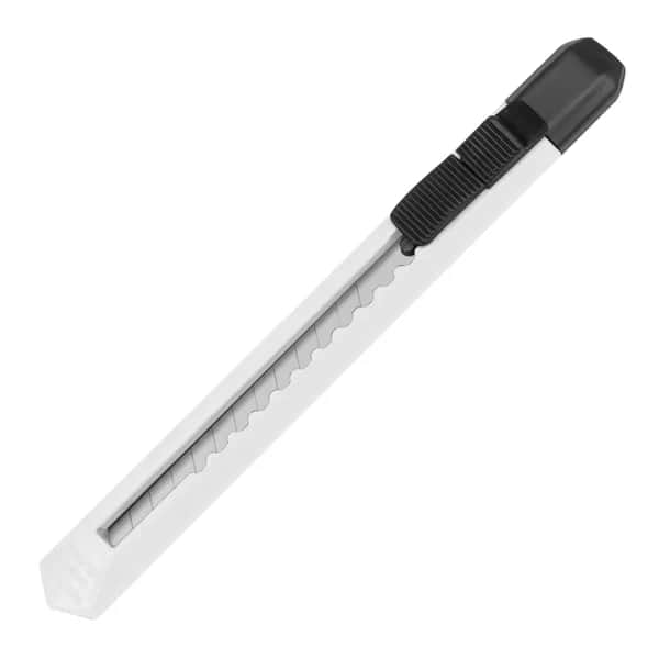 Schlankes Kartonmesser aus Kunststoff URBAN - weiss