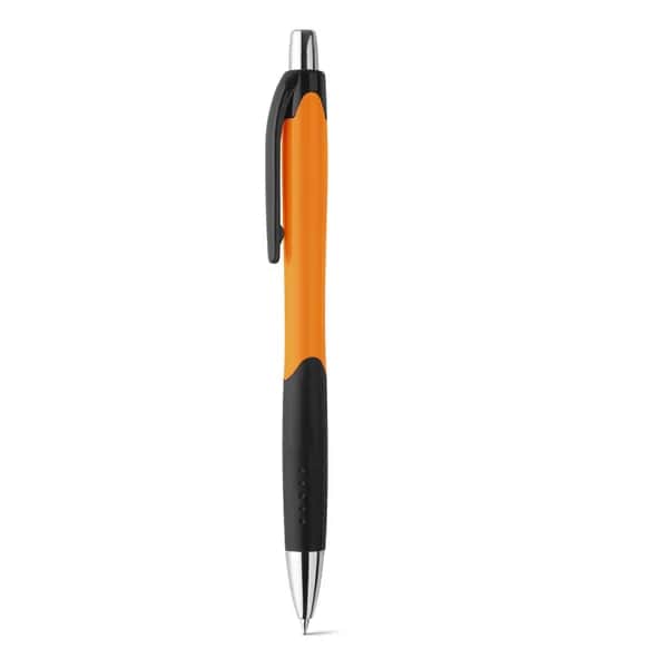 Kugelschreiber aus ABS mit blauschreibender Mine - CARIBE - Orange