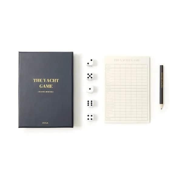 VINGA The Yacht Tischspiel - navy blau