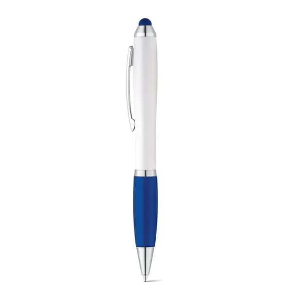 Kugelschreiber mit Drehmechanik und Metallclip - SANS - Blau