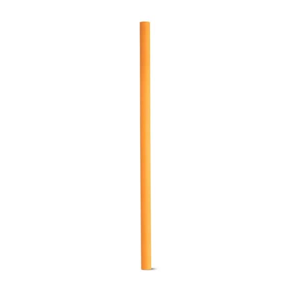 Fluoreszierender Bleistift aus Holz mit Härtegrad HB - LUCIAN - Orange