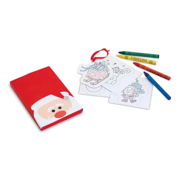 Weihnachtliches Malset - VEDDER - Rot