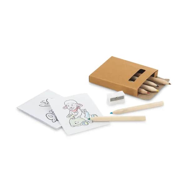 Malset in einer Papierschachtel - ANIM - Natur