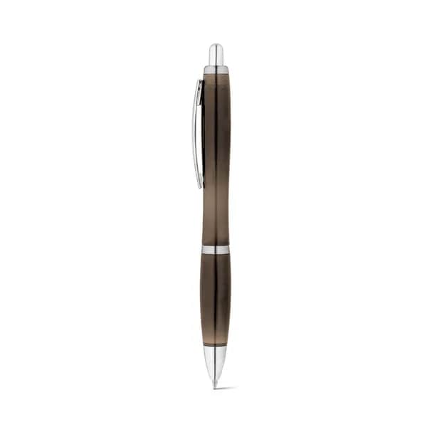 Recyceltes PET (100% rPET)-Kugelschreiber mit Metallclip - SWING rPET - Schwarz