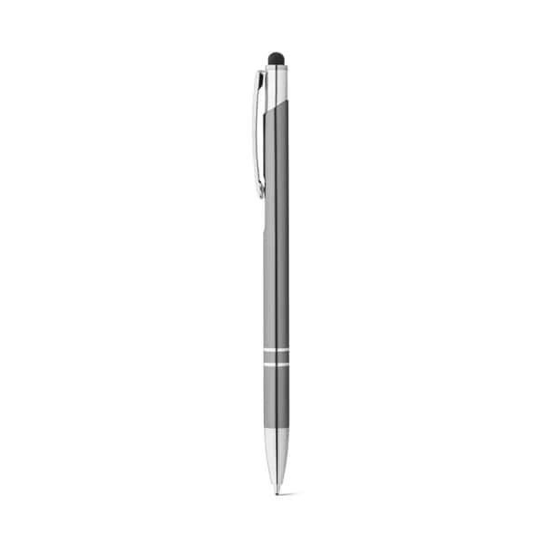 Aluminium-Kugelschreiber mit Touch Tip und Clip - GALBA - Gewehrmetall